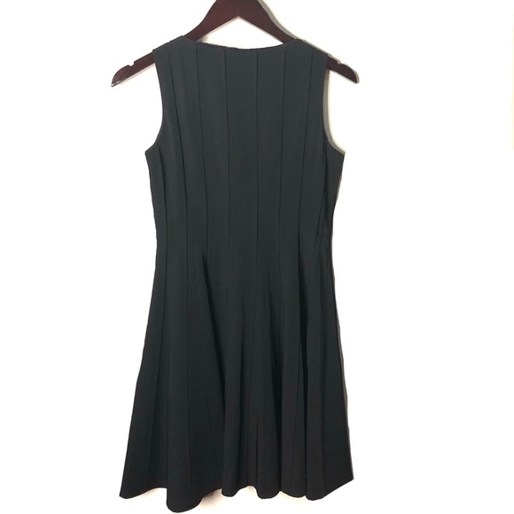 CALVIN KLEIN Pleated Fit & Flare Dress - Picture 3 of 8